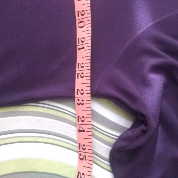 Diane Kennedy Purple Tunic Size 1X - Picture 7 of 8